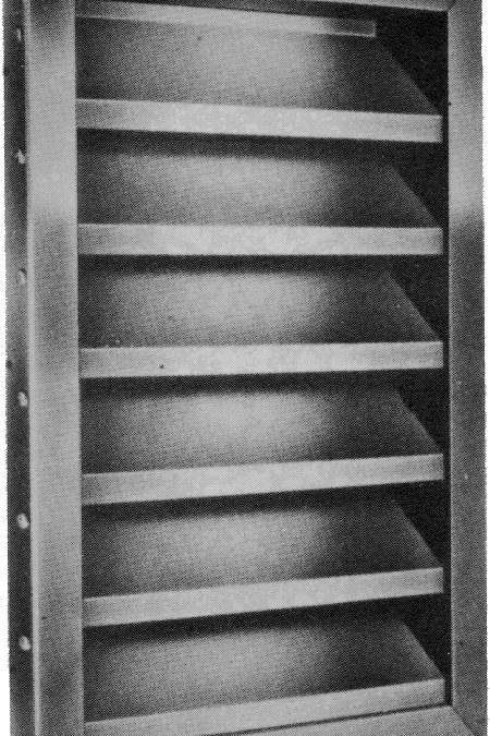 Persianas de toma de aire exterior 210-TA