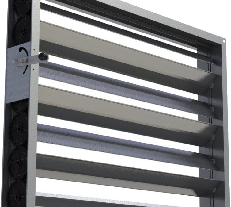 Compuerta de regulación AOBD 102-E